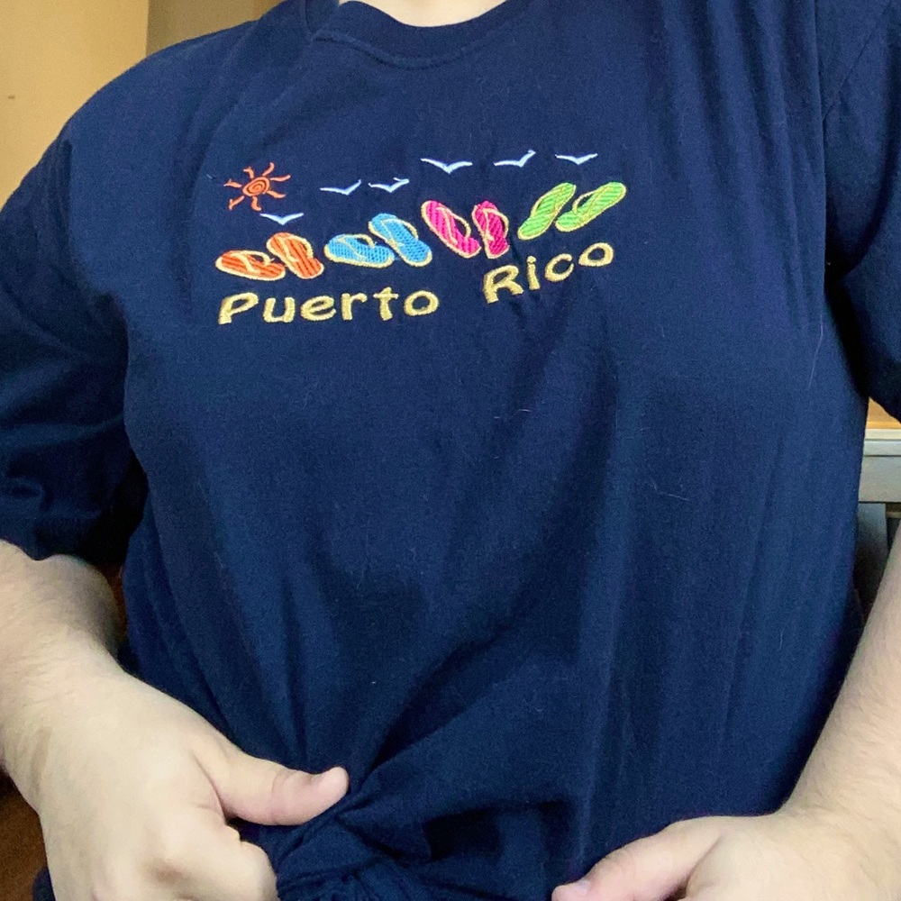 Vintage oversized Puerto Rico shirt